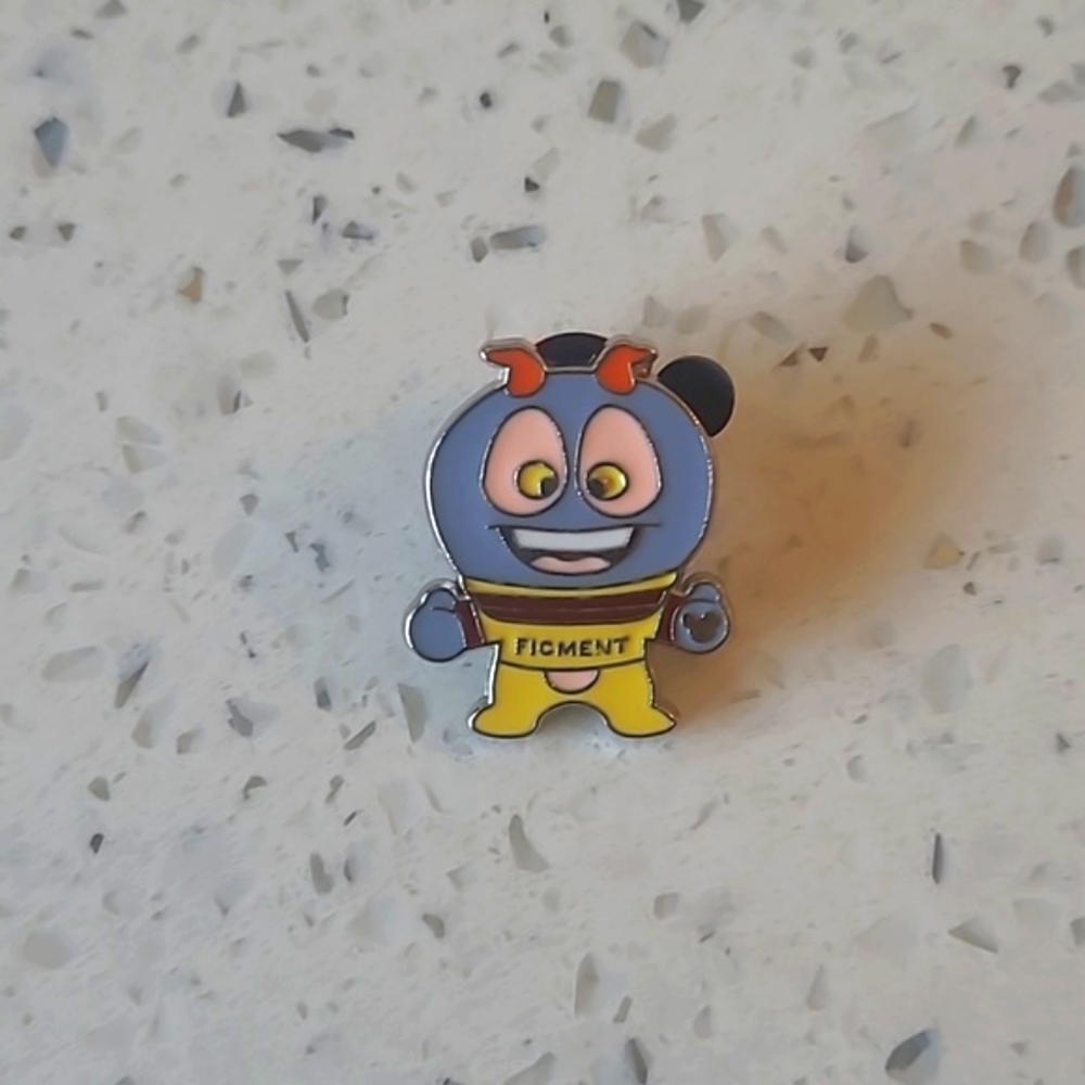 Official Disney Parks Figment Imagination Dragon Character Pin